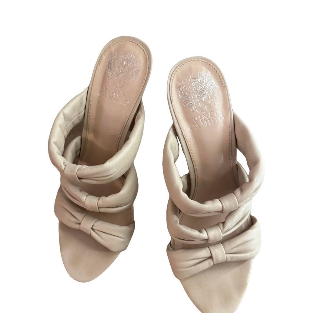 Vince Camuto Beige Women's Mules